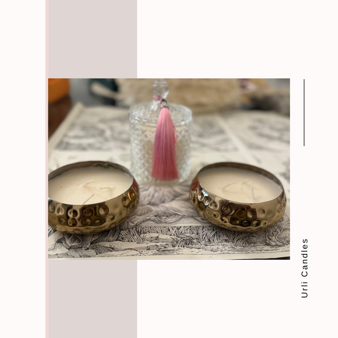 Gold Urli Candles